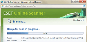 ESET on-line scanner